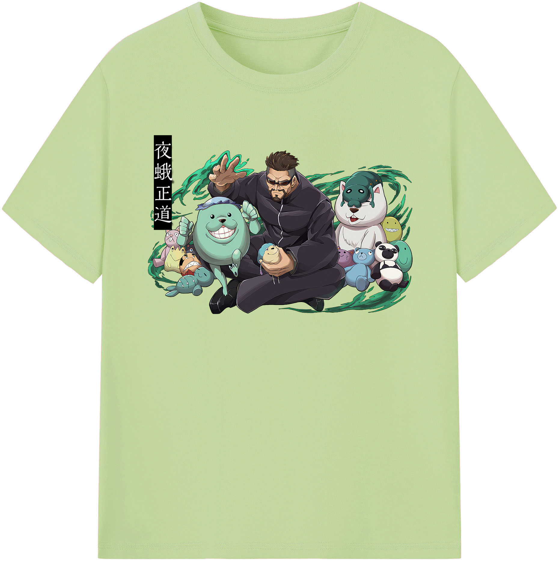 （画像用） 呪術廻戦 Jujutsu Kaisen 綿100％半袖Tシャツ（フロントプリント）